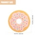 thumbnail image 3 of WORGEOUS 4pcs Donut Coasters Papas decorativas de taza decorativa Cabas Nonskid Mapeop Mats Hermosas posavasos, 3 of 8