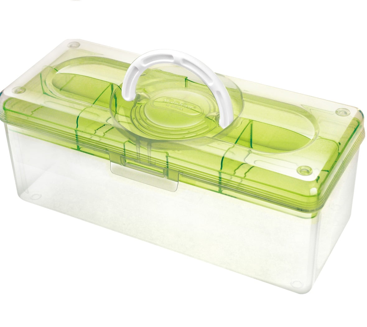 Hobby & Crafts Portable Storage Box Green (Single)