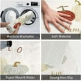 thumbnail image 5 of Hello Fall Pumpkin Bath Mat Rug for Bathroom Floor Plush Mats Small Bathmats Soft Washable Non Slip Absorbent Shower Carpet Kitchen Sink Rugs Bathroom Decor Accessories, 5 of 6