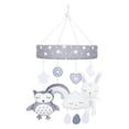 thumbnail image 2 of Móvil para cuna de bebé con sonajeros colgantes, peluche para recién nacido, juguete colgante para cochecito Búho, 2 of 8