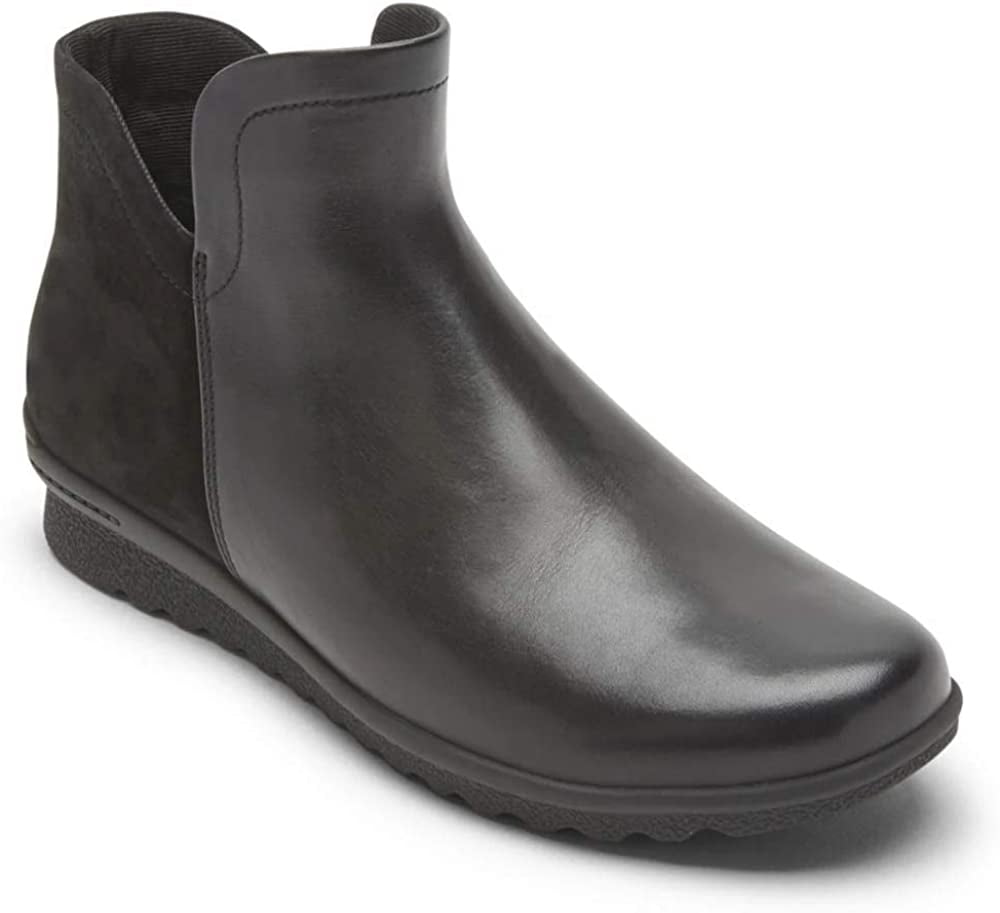 womens black boots size 10 wide