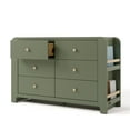 thumbnail image 5 of Graco Read-with-Me 6 Drawer Chest with Bookshelves, Olive with Driftwood, 5 of 13