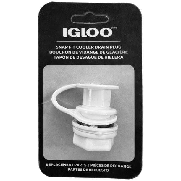 Tapón de drenaje triple a presión de repuesto para refrigeradores Igloo