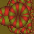 thumbnail image 1 of Ahgly Company Machine Washable Indoor Square Transitional Dark Yellow Green Area Rugs, 4' Square, 1 of 7
