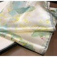 thumbnail image 4 of CAILDANL Women's Men's Small Square 100% Real Mulberry Silk satin Scarfs Hair head face scarf 21" x 21", 4 of 8