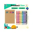 thumbnail image 4 of Assorted Colored Crayons 20 Boxes 6 Colors Mini Boxes Suitable For Classroom Family Birthday Party Gifts Random Packaging Handmade Minor Defects No Affect Use, 4 of 4