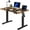 Brown1, variant on CRXX Height Adjustable Electric Standing Desk - Upgraded Ultra Durable Home Office Large Rectangular Computer or Laptop Sit Stand Workstation Table(4 FT,Black)