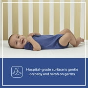 Sealy Baby Serene Duo-Sleek Crib Mattress 2-Stage Antibacterial Waterproof Infant and Toddler Mattress