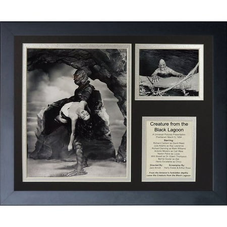 Legends Never Die Creature from The Black Lagoon by Legends Neve Framed Memorabilia