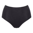 thumbnail image 2 of Sloggi Calzoncillos de cintura alta para mujer, pack de 3 - GO Daily Cotton Highwaist 3P, pantalones, algodón elástico Negro M (Medium), 2 of 3