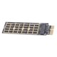 thumbnail image 2 of Adaptador PCIE A M.2 NVMe SSD M.2 PCIE 3.0 X1 Tarjeta Elevadora Conector PCI-e M Key Admite SSD M.2 2230 2242 2260 2280, 2 of 5