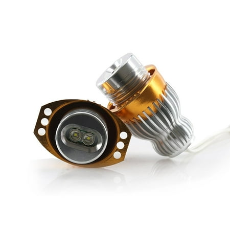 high power error free cree bmw e90 10w led angel eyes halo halo 998p light bulbs