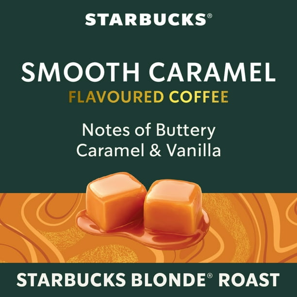STARBUCKS Smooth Caramel, For NESPRESSO VERTUO, Flavoured Blonde