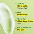 thumbnail image 4 of . & KEY CicaCalming Hydratant pour le Visage Sans Huile, 60 ml, 4 of 5