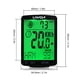 thumbnail image 4 of Ciclocomputador LIXADA Ordenador de bicicleta inalámbrico 3 en 1 Pantalla LCD multifuncional Ordenad Lixada Ciclocomputador, 4 of 7