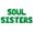 Green, variant on Letter Balloons - SOUL SISTERS 16" Inch Alphabet Letters Foil Mylar Balloon Galentines Day Party Banner (Black)