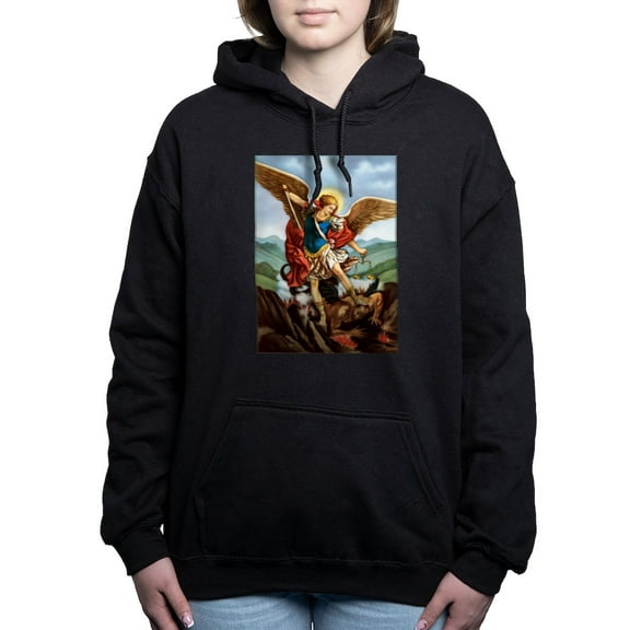 CafePress - Saint Michael The Archangel Women'S Sweatshirt - Pullover Hoodie, Classic & Comfortable Hooded Sweatshirt