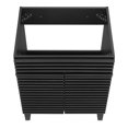thumbnail image 6 of Vanity Cabinet (Sink not included), Black, Wood, Mid Century Hotel Bedroom Bathroom, Modern Contemporary HB33433, 6 of 9