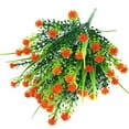 thumbnail image 3 of Ramos de flores artificiales de Gypsophila para bodas. naranja, 3 of 8