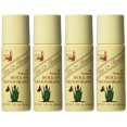 thumbnail image 1 of Desodorante corporal Alvera All Natural Roll-On con aloe y almendras, 90 ml, paquete de 4, 1 of 5