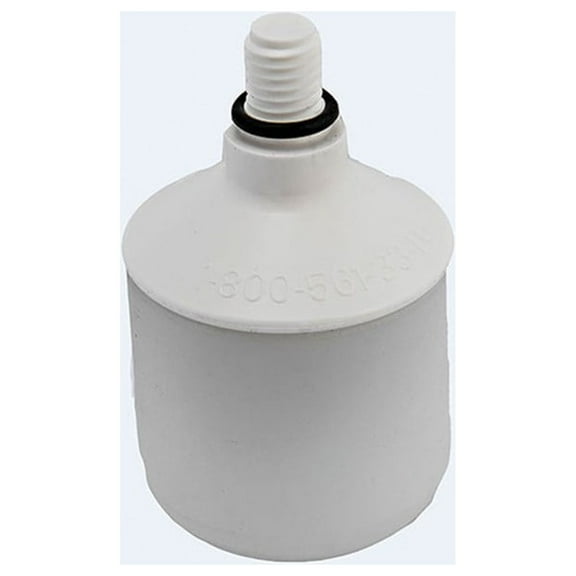 Ambutech 8mm Threaded Roller Marshmallow Tip- White