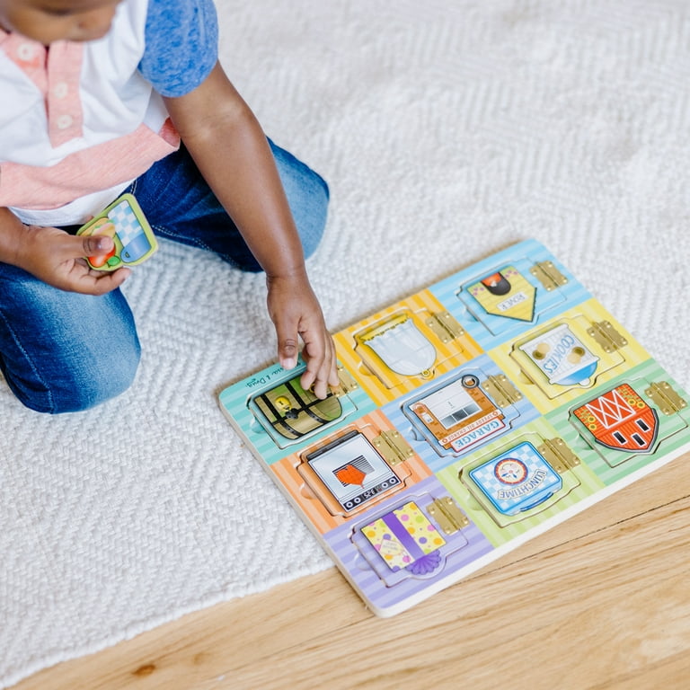 Melissa and doug magnetic hide and seek board 2025