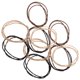 thumbnail image 3 of 10 Pcs Beaded Hair Ties With Beads High Elasticity Triple Layer Hair Bands For Women No Damage Elastics Stylish Accessories, 3 of 3