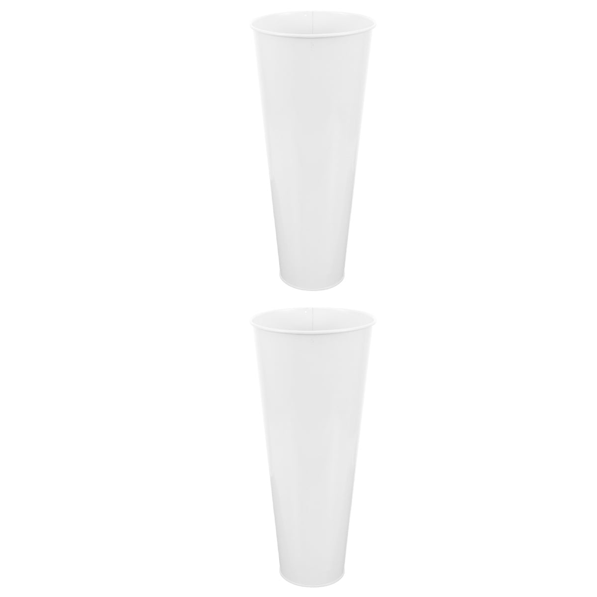 WORGEOUS 2-Pack Multi-Functional Umbrella Stand with Storage Bucket and Walking Stick Holder for Home, Office, Entryway