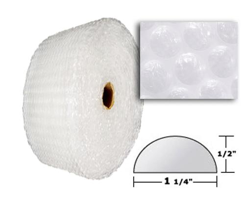 Photo 1 of Bubble Cushioning Wrap Roll - 65 ft x 12 wide - Large 1/2 Bubbles