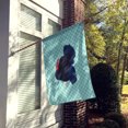 thumbnail image 2 of Carolines Treasures BB8159CHF Norfolk Black Turkey Blue Check Flag Canvas House, 2 of 4