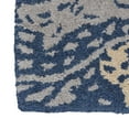 thumbnail image 4 of Rugsotic Carpets Hand Tufted Wool Eco-Friendly Area Rugs - 10'x10', Square, Blue Beige, Modern Contemporary Design, High Pile Handmade Anti Skid Rugs for Living Room, Bed Room (K00512), 4 of 7