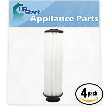 Hoover Hepa Cartridge Filter - 4-Pack Replacement Hoover Turbo 4600 EmPower Upright U5268900 Vacuum HEPA Cartridge Filter - Compatible Hoover 40140201, Type 201 HEPA Filter