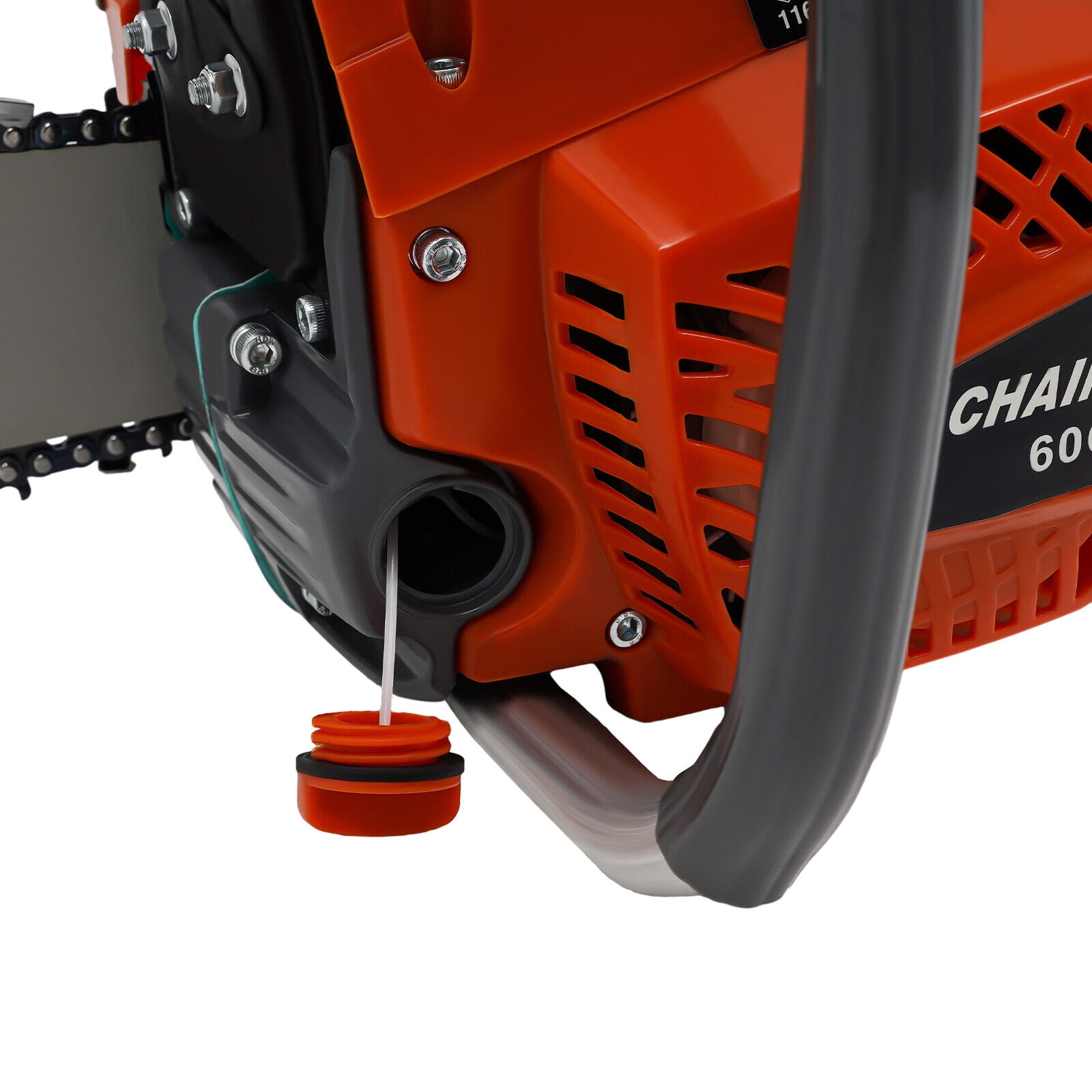 Gas Chain Saw Gas Power Handheld Chainsaw 60CC 22" for Wood Trees Cutting Trimming