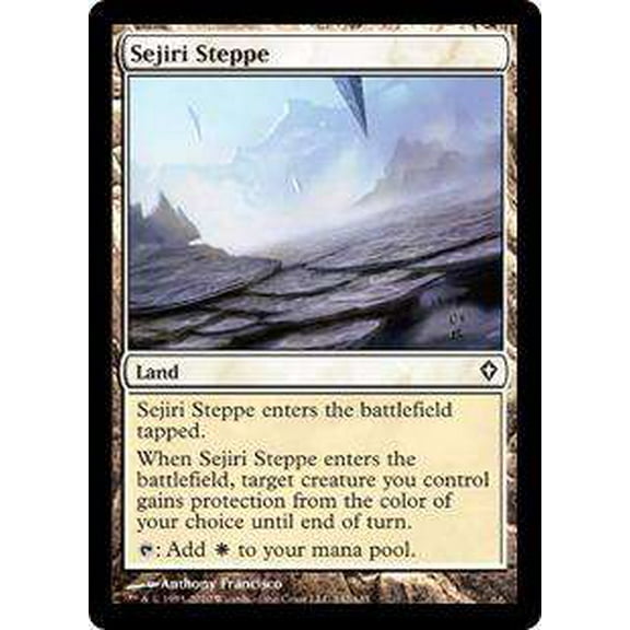 MtG Worldwake Common Sejiri Steppe #142