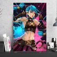 thumbnail image 3 of Cuadro Decorativo Jinx Artistico Canvas Listo Para Colgar 40x60cm Jungle Art Impresion Tela Arte, 3 of 6