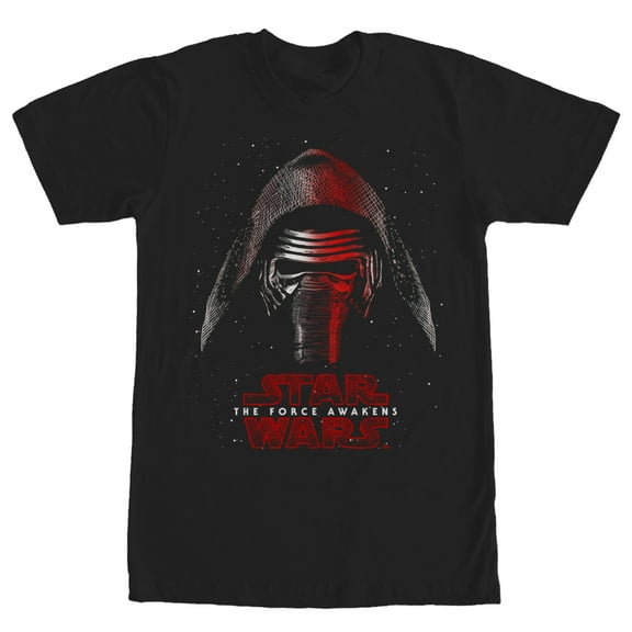 Men's Star Wars The Force Awakens Kylo Ren Sith Graphic Tee Black X Large