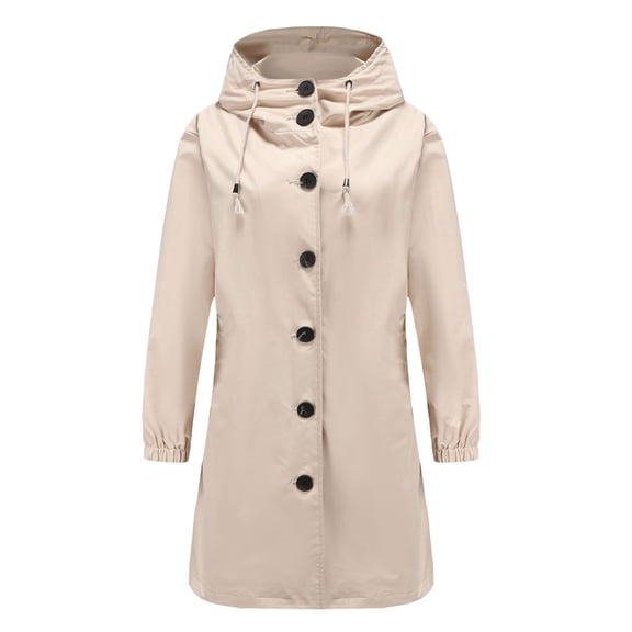 Vedolay Women's Anorak Active Lightweight Jacket Sports Coat 2023 Khaki,M