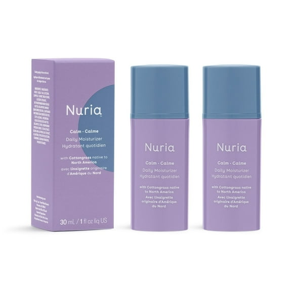Nuria NR-DLYMSTR-30ML-2X Calm - Daily Moisturizer w/ Cottongrass - 30ml - 2-Pack