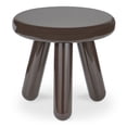 thumbnail image 2 of Moe's Home Collection Joy Accent Table Dark Brown Lacquer Metal Side Tables, 2 of 6