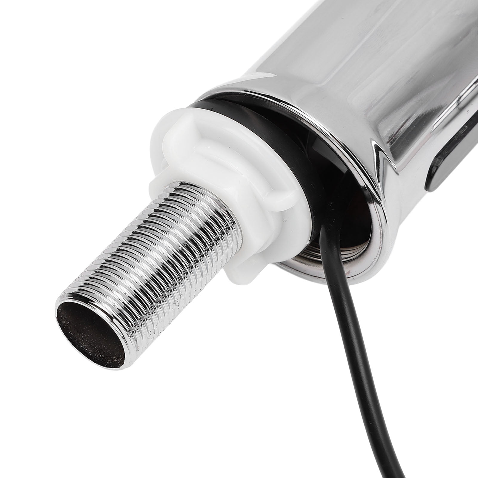 BIMZUC G1/2 Commercial Touchless Bathroom Sink Faucet, Automatic Motion Sensor Water Tap, Stainless Steel, Battery Powered (5.7 x 5.7 x 1.8 inches)