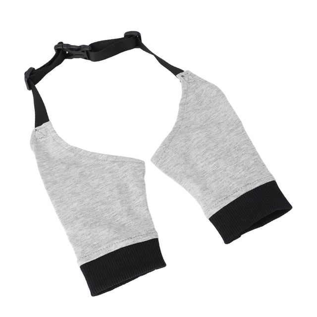 Dog Elbow Protector, Soft and Comfortable Cotton Polyester Blend Fabric Wound Elbow Protector Sleeve Elastic Cuffs Design Elbow Joint Support Strap for Calluses