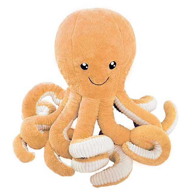 Muñeco de peluche DENTRUN Octopus con forma de animal de peluche para niños y adultos