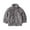 Grey, variant on Girl's Winter Coat Flannel Thermal Zip Stand Collar Jacket Kids Thick Warm Soft Cozy Outwear Coats Gray,Sized 1-2
