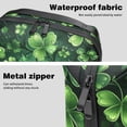 thumbnail image 4 of Saint Patrick's Day Oxford Fabric Waterproof Digital Bag Cable Organizer Travel Small Holder for Charger, Hard Drive - 5.9x9.44x3.14 in., 4 of 6