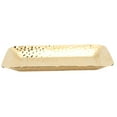 thumbnail image 2 of Bandeja De Metal Para Servir, Resistente, Práctica Y Elegante Bandeja Rectangular Martillada En Oro Para Aperitivo, 2 of 7