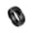 Black, variant on Stainless Steel 8mm Band Vintage Floral Engraved Statement Ring Classic Everyday Wear Jewelry for Men and Women Silver Size 7