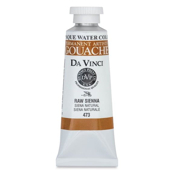 Da Vinci Professional Gouache - Raw Sienna, 37 ml tube