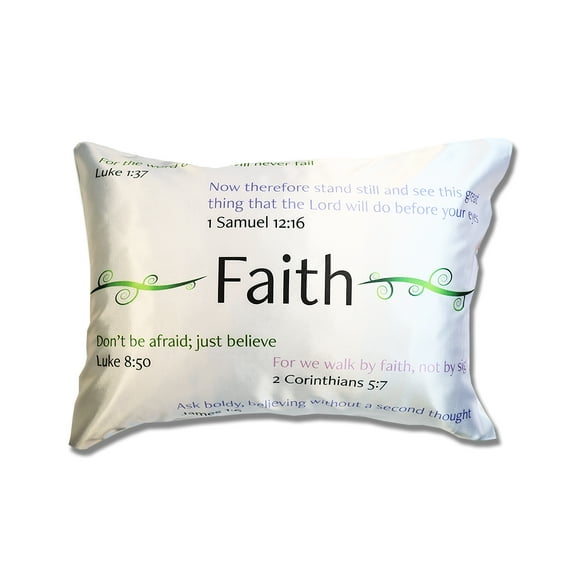 Perfect Peace Pillowcase Collection - Faith Pillowcase