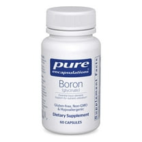 Pure Encapsulations Boron (Glycinate) | Supplement for Hormone Balance, Bone Strength and Health, Connective Tissue, and Nutrient Metabolism* | 60 Capsules