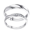 thumbnail image 1 of Juego de anillos abiertos de 2 uds Bling Bling, 1 of 10